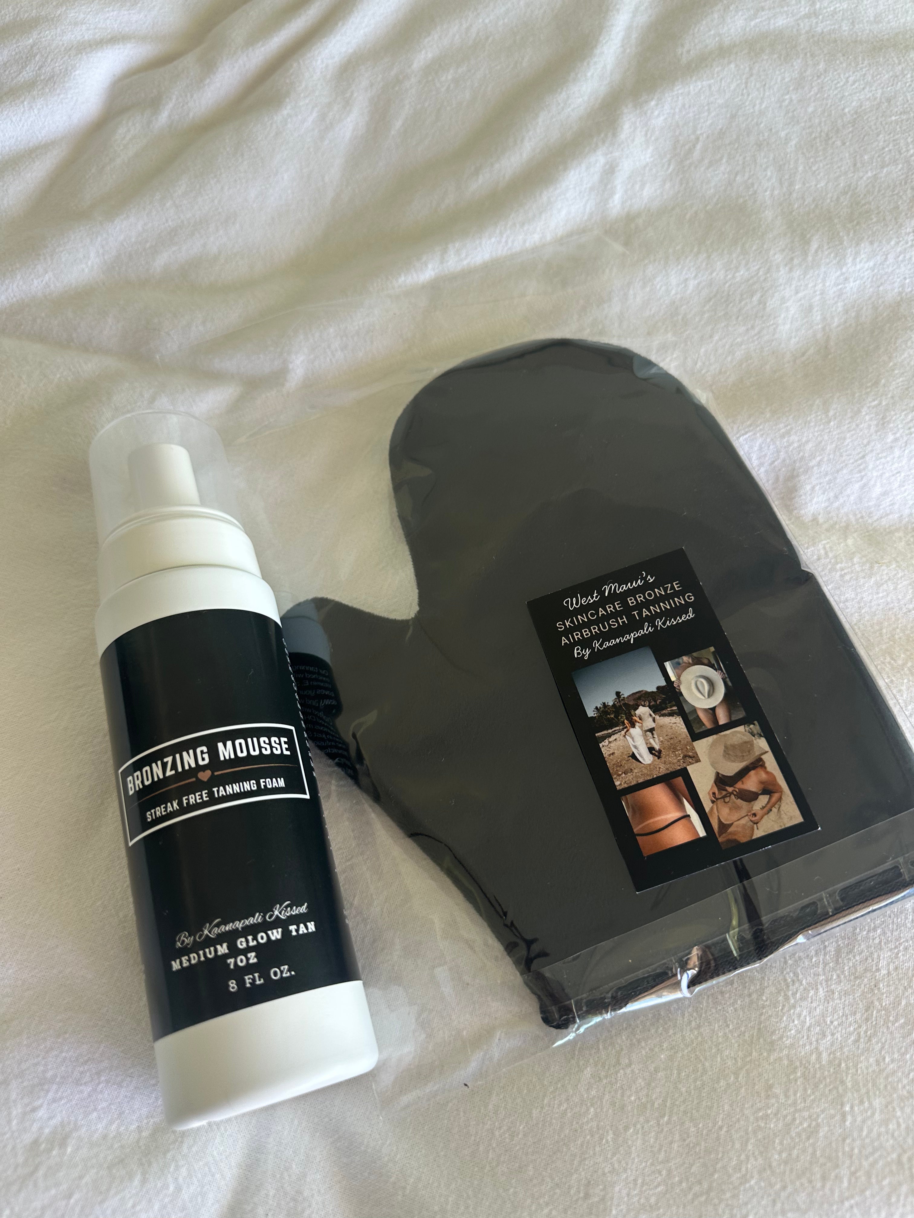 Mousse & mitt combo