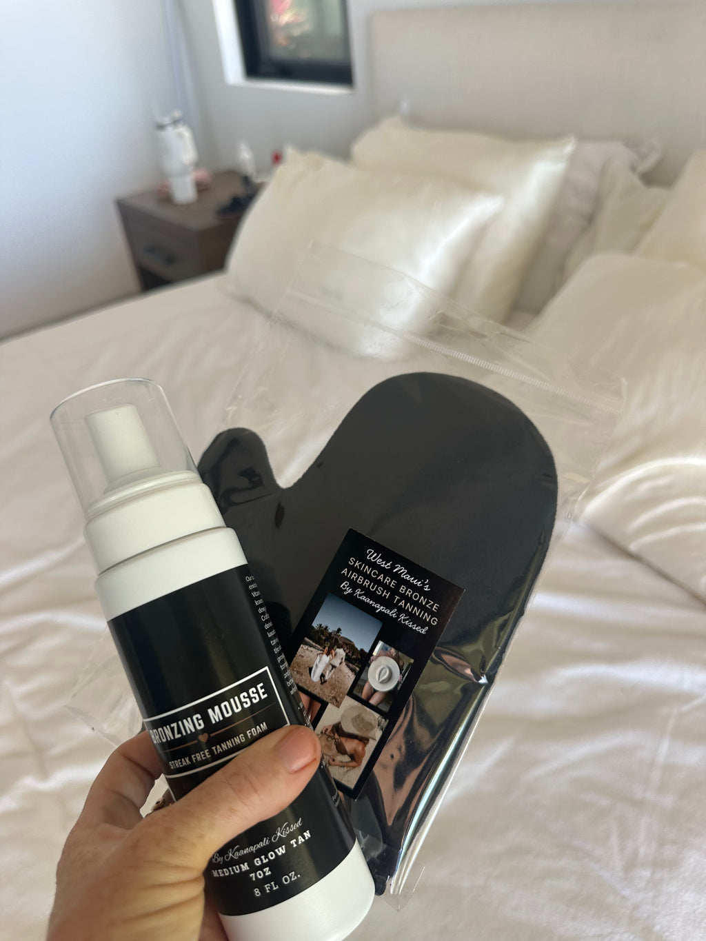 Mousse & mitt combo
